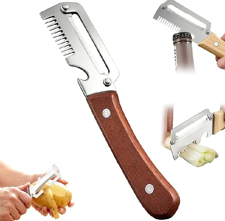 3-in-1 Vegetable Peeler – Peel, Slice & Julienne in Seconds