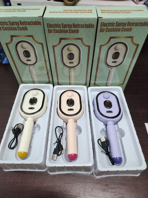 Advanced Steam Hair Care Brush – Nano-Mist Technology with Red Light & Scalp Massage
